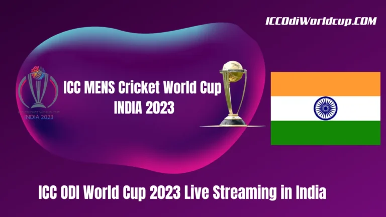 World Cup Live in India