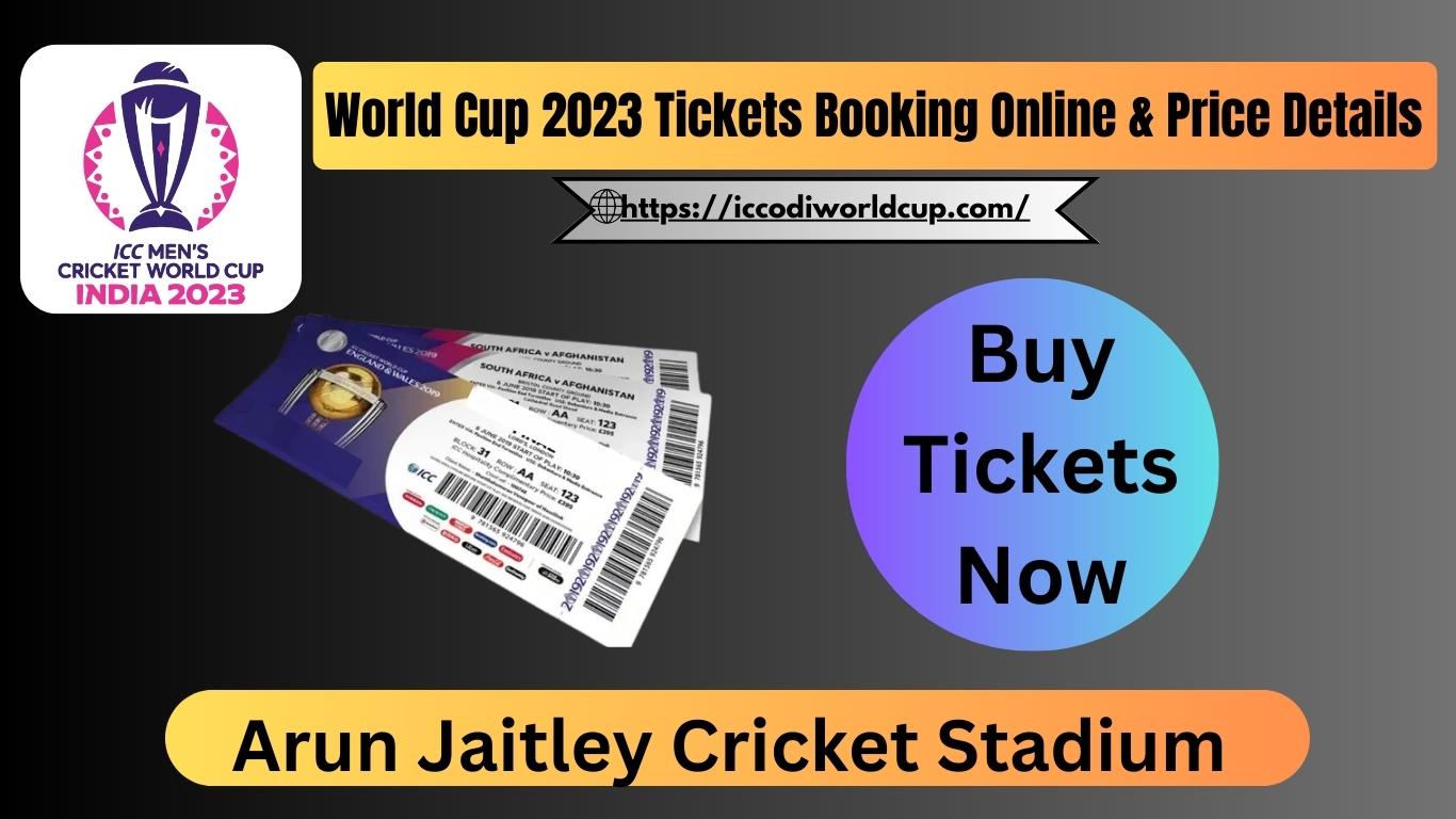 Arun Jaitley Stadium Tickets