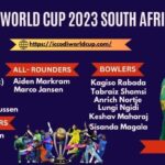 Cricket World Cup South Africa Squad