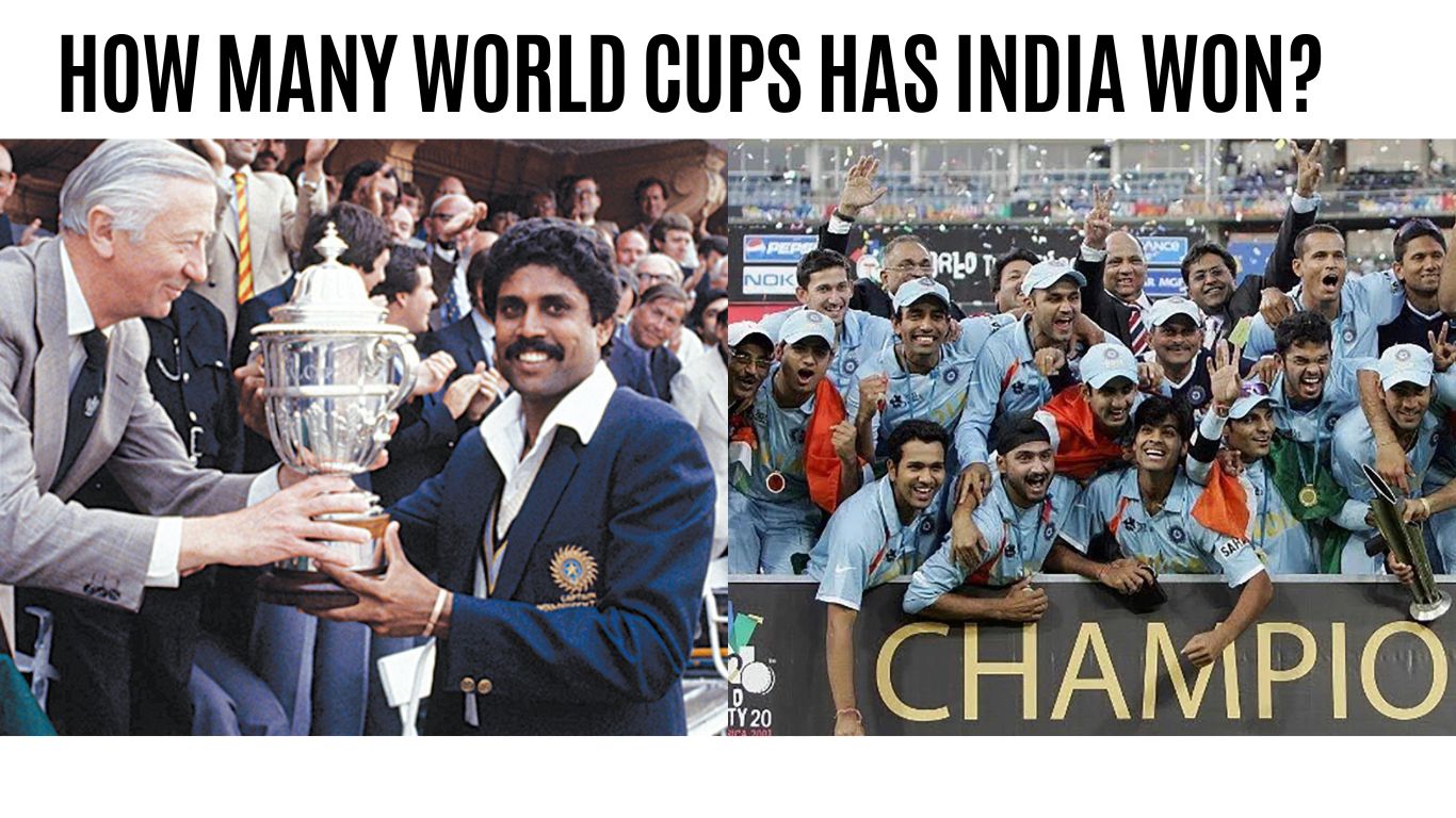 How many World Cups has India won