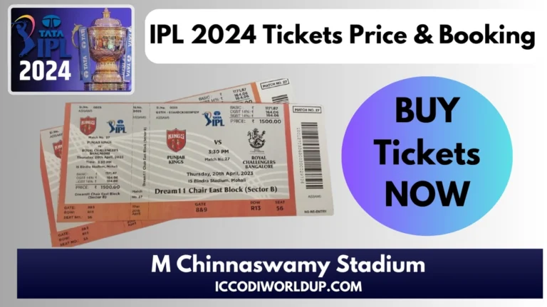 M Chinnaswamy Stadium Tickets