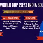 World Cup 2023 India Squad