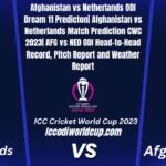 Afghanistan vs Netherlands