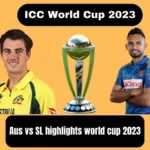 AUS vs SL highlights
