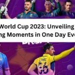 Cricket World Cup 2023: Unveiling Record-Breaking Moments in One Day Evolution