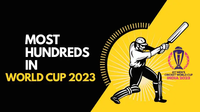 Most Hundreds World Cup 2023
