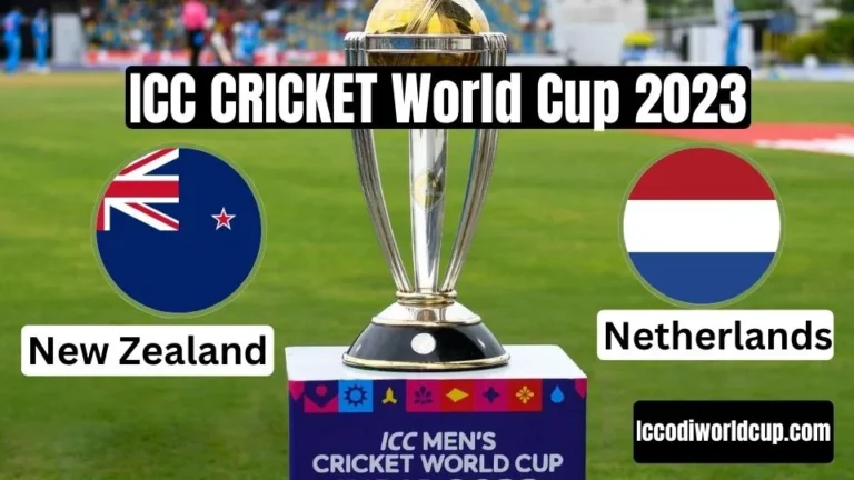 NZ vs NED Weather Report Live Today And Pitch Report Of Rajiv Gandhi Stadium ICC World Cup 2023, Match 6