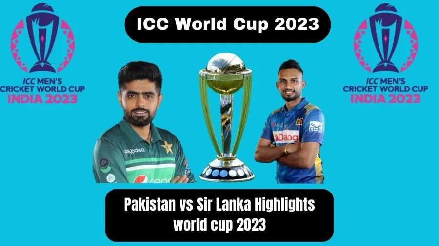Pakistan vs Sir Lanka highlights