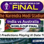 ICC Cricket World Cup 2023 Final