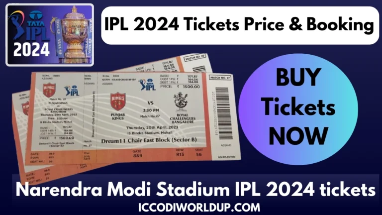 Narendra Modi Stadium Tickets