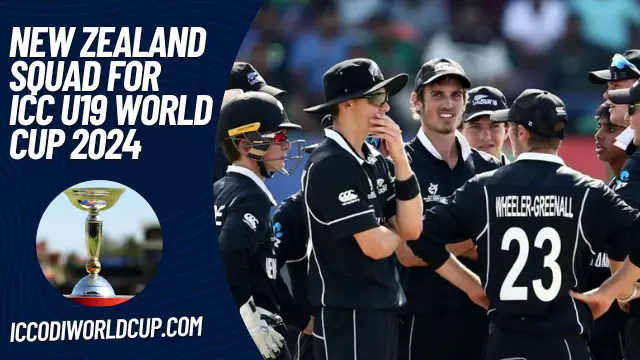 New Zealand U19 Squad 