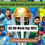 Points table World Cup 2023 Latest