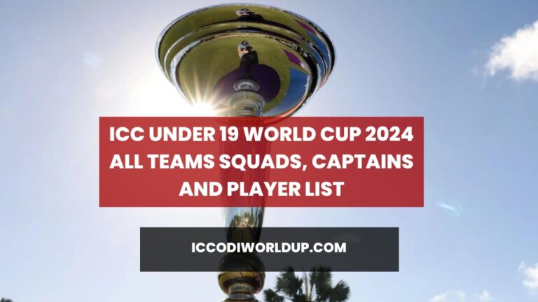 Under 19 World Cup 2024