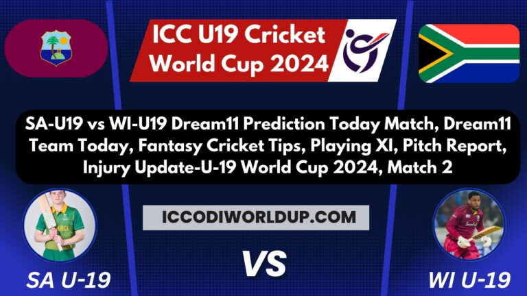 SA-U19 vs WI-U19