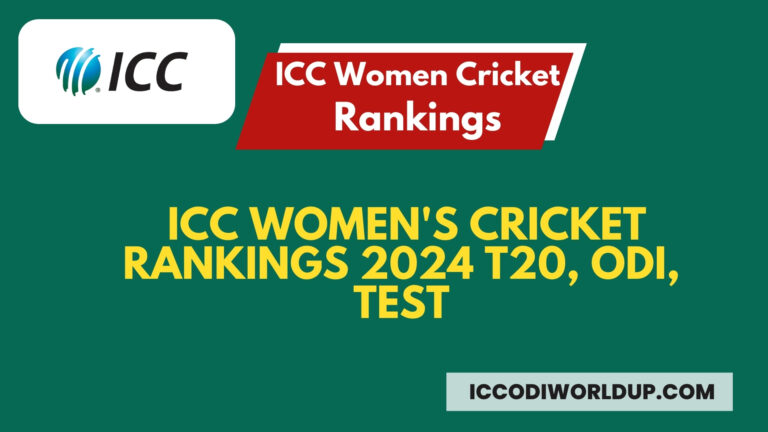 ICC Women's Rankings
