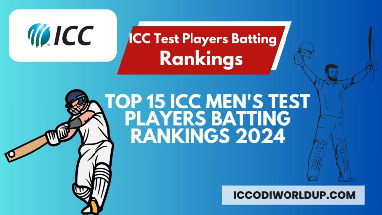 MEN'S TEST BATTING RANKINGS