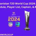 Afghanistan T20 Squad World Cup 2024