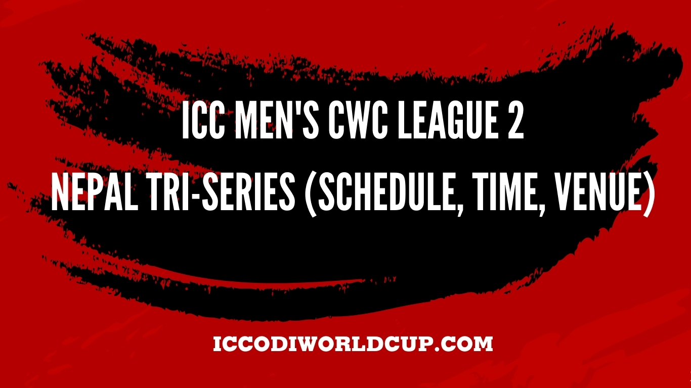 ICC Men's CWC League 2