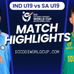 Ind U19 vs SA U19