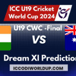 IND-U19 vs AUS-U19