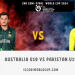 Pakistan-U19 vs Australia-U19