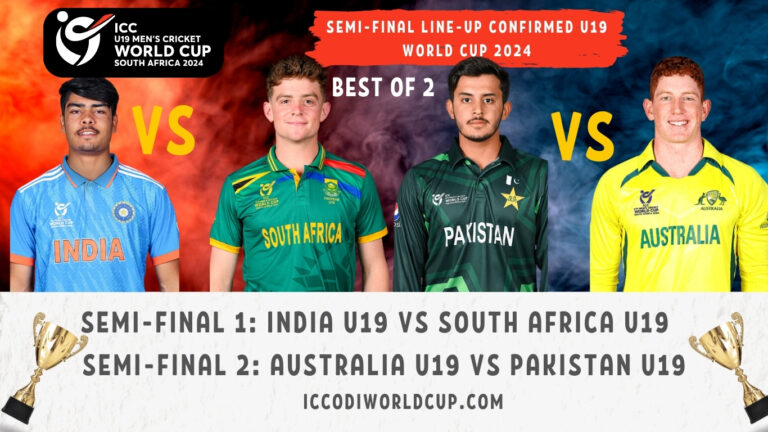 Semi-Final Line-Up Confirmed U19 World Cup 2024