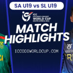 South Africa Under-19 Beat Sri Lanka under-19 by 119 runs Match Highlights: U19 CWC 2024