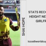 Shai Hope Profile, Stats, Records, Age, Height, Net Worth, Girlfriend, Family, Biography