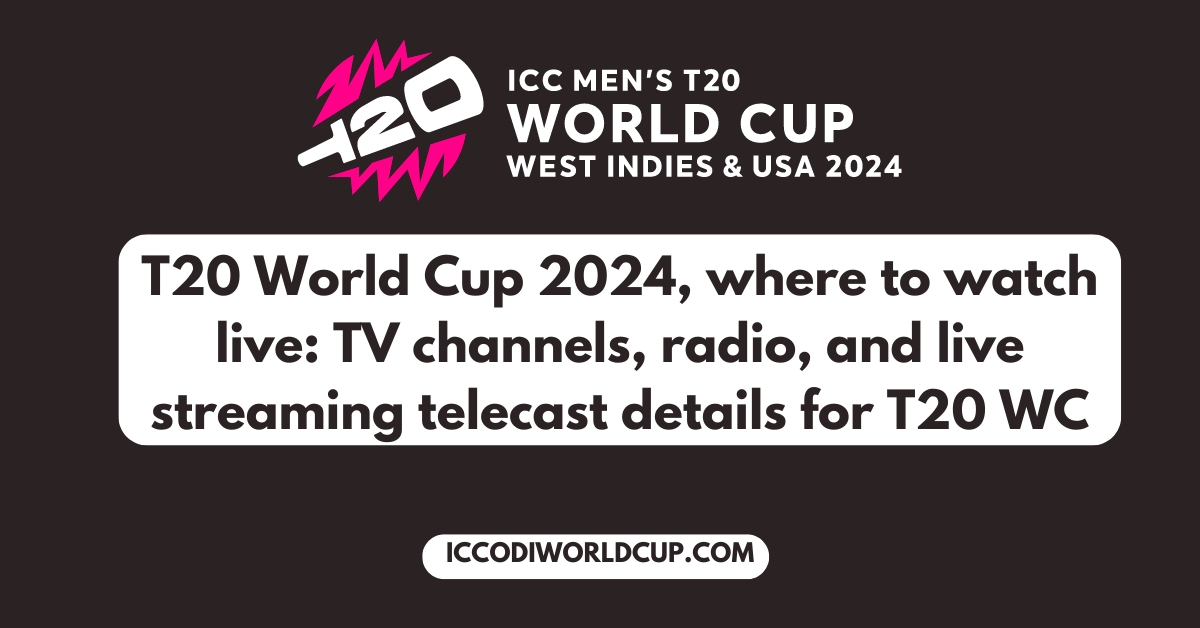 T20 World Cup 2024 Live