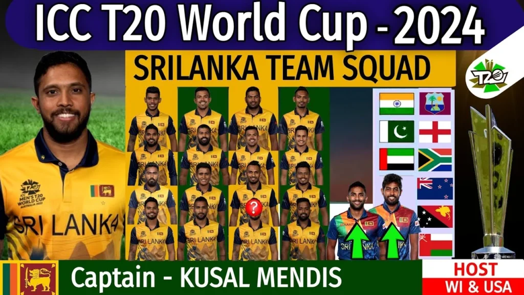 Sri Lanka T20 Squad 2024