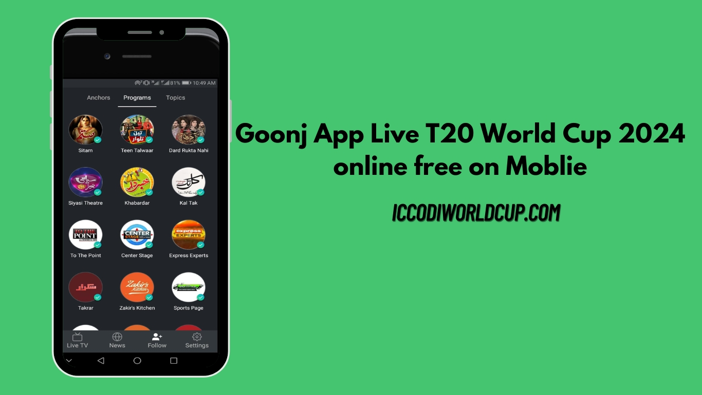 Goonj App Live